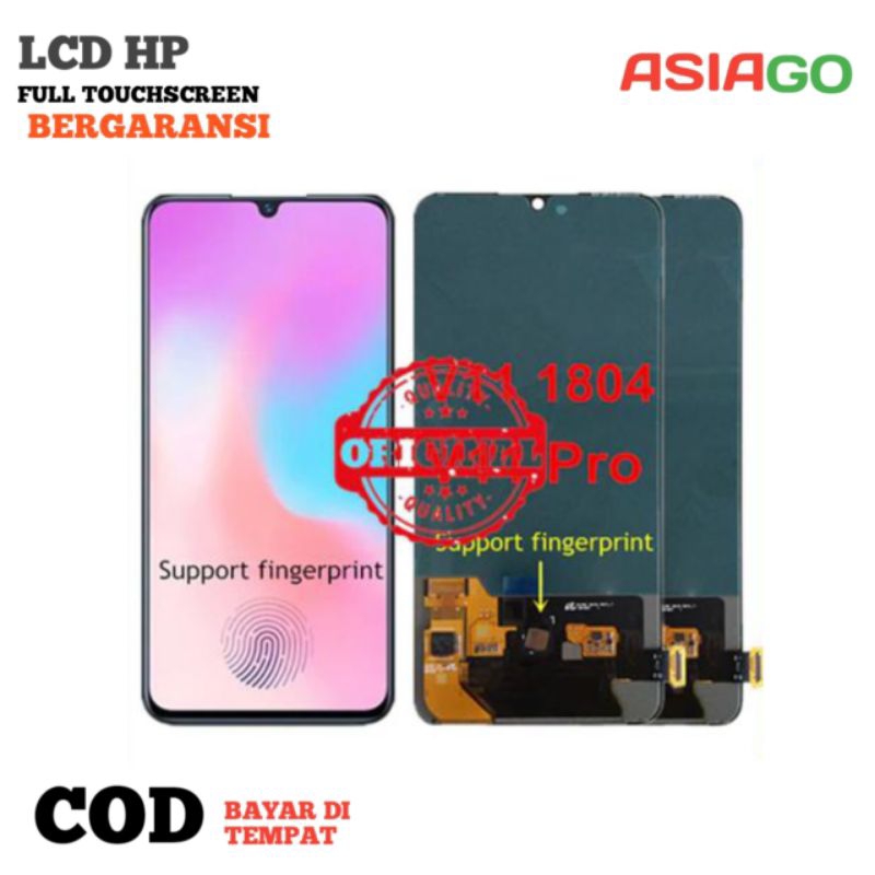 (ORIGINAL) LCD VIVO V11 PRO / X23 FINGGERPRINT FULLSET TOUCHSCREEN ORI
