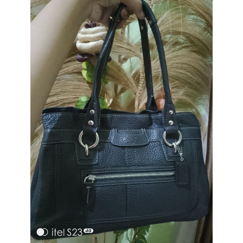 (Preloved) Handbag Coach Vintage Kulit | Coach Penelope
