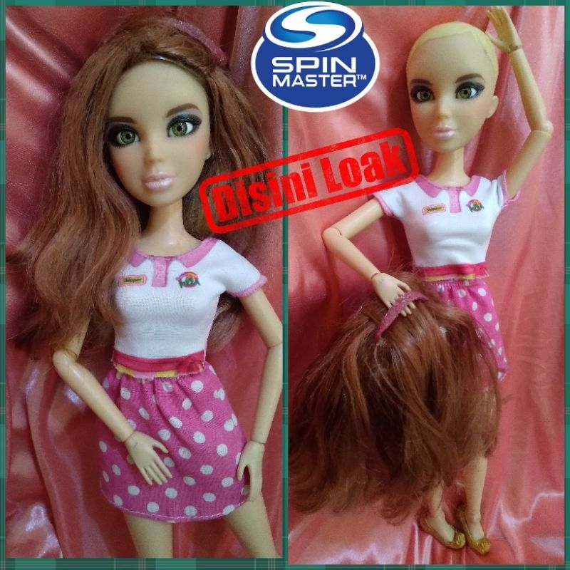 Boneka artikulasi brand spin master original bukan barbie bjd berbi mainan anak pivotal bisa tekuk t