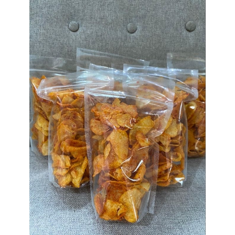 

keripik kentang balado bumbu medok lekoh minim minyak