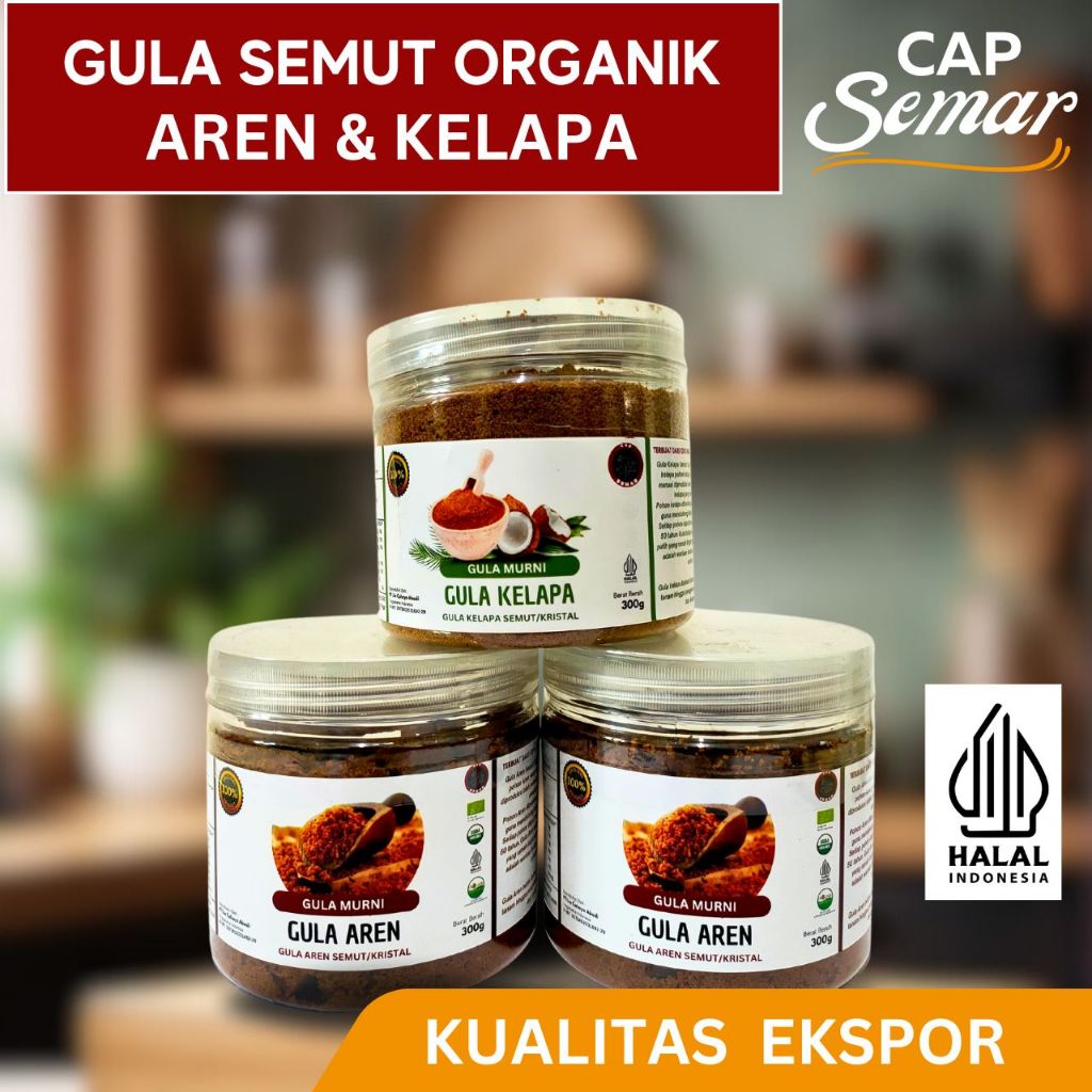 

Gula Aren Semut Pilihan ASLI Nira Murni - Gula Sehat Serbaguna - Halal - Kualitas Premium