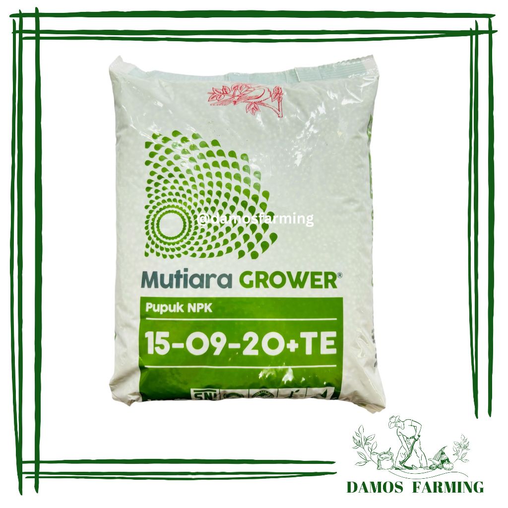 Pupuk NPK Mutiara Grower 1 kg