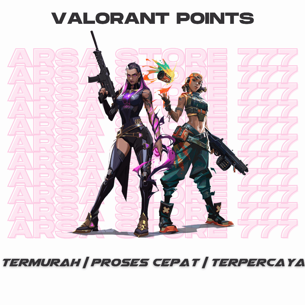 PROMO VALORANT POINTS TERMURAH / VALORANT / VP / RIOT CASH PAKET B