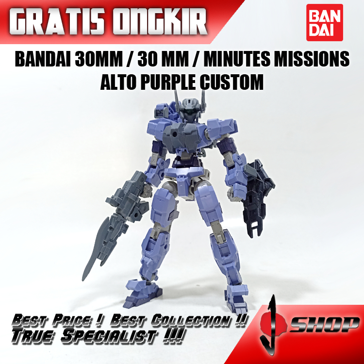 BANDAI 30MM / 30 MM / MINUTES MISSIONS - ALTO PURPLE CUSTOM 30MM35
