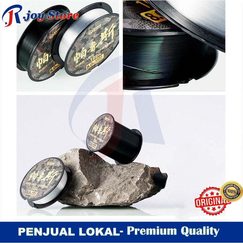 Sfeexun Nilon Memancing Baris 200 M Dua Garis Warna Memancing Gear