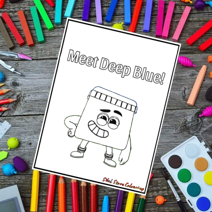 

Kertas Mewarnai Gambar Anak Tema Colourblocks / Kertas Gambar (10 Lembar Gambar)