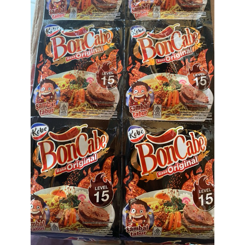 

Boncabe Level 15 renceng @12 sachet
