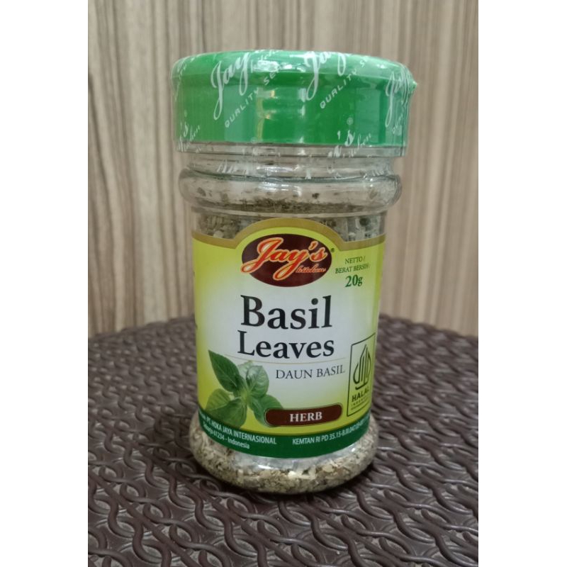 

Jays Daun Basil 20gr