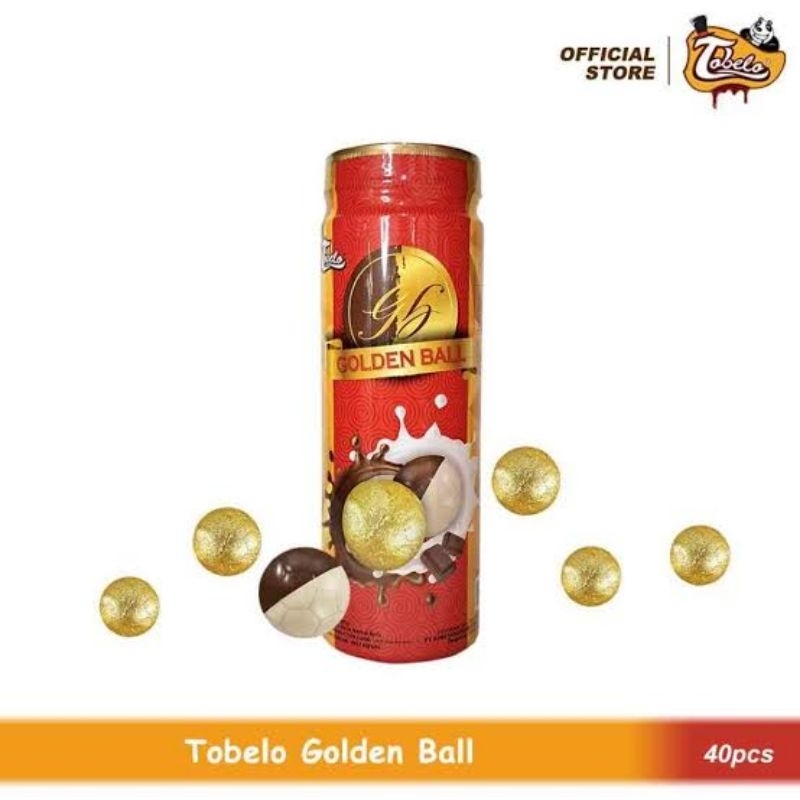 

TOBELO GOLDEN BALL TOPLES NETTO 40 PCS