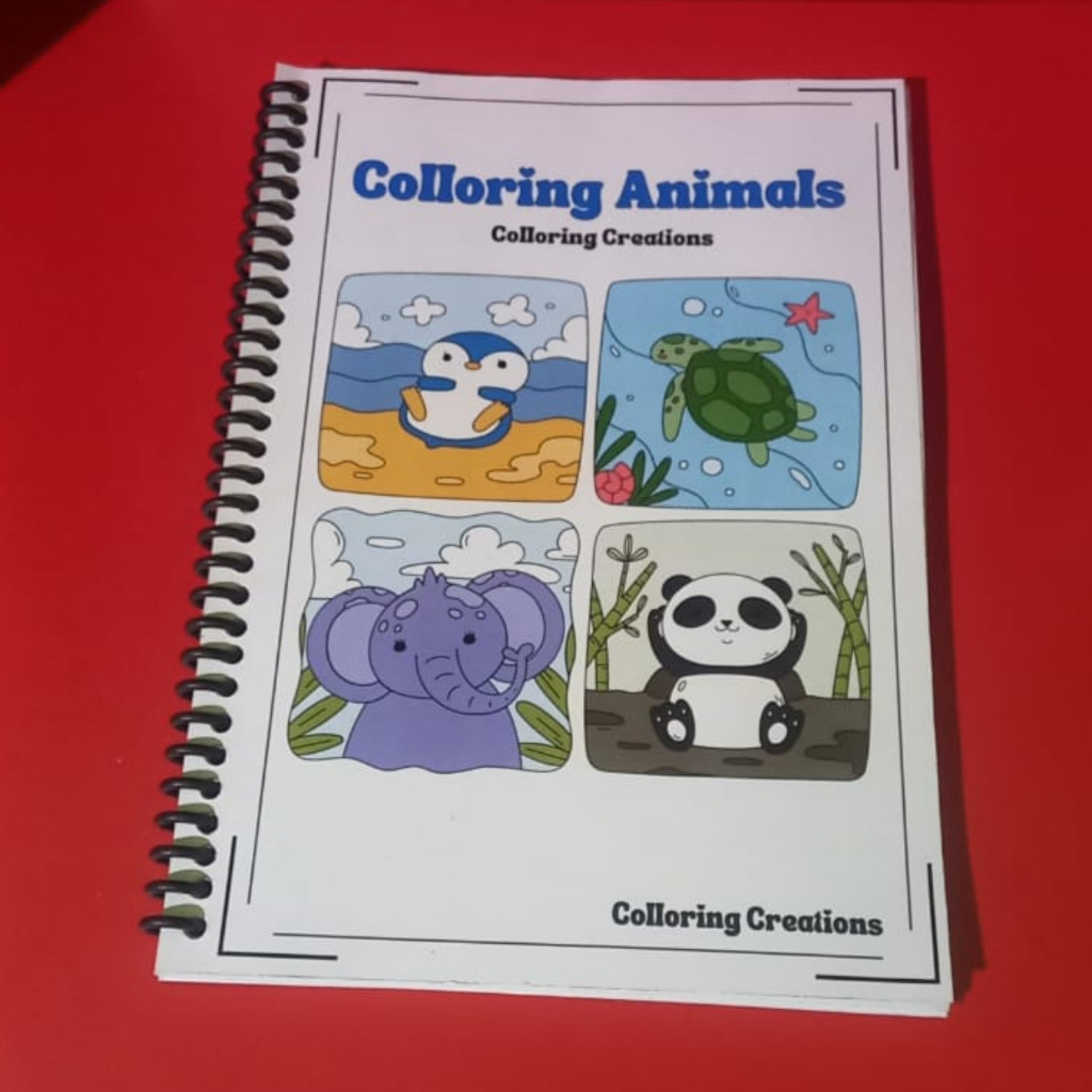 

Coloring KERTAS TEBAL CONCORED 220gsm Coloring Book/Menggambar anak/menggambar dan mewarnai hewan