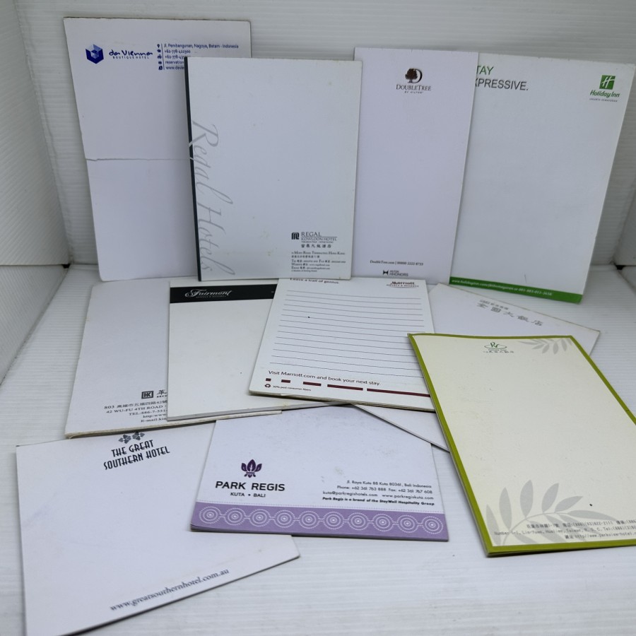 

Memo Notes Paper Kertas Catatan Pesan Amenity Hotel Villa