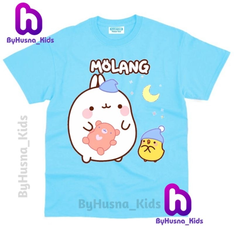 MOLANG BAJU ANAK KAOS ANAK MOLANG ATASAN ANAK PAKAIAN ANAK BALITA BATITA BAHAN PREMIUM