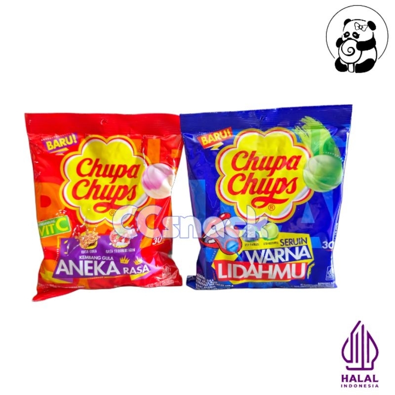 

CHUPA CHUPS REFILL LOLIPOP PAK ISI 30