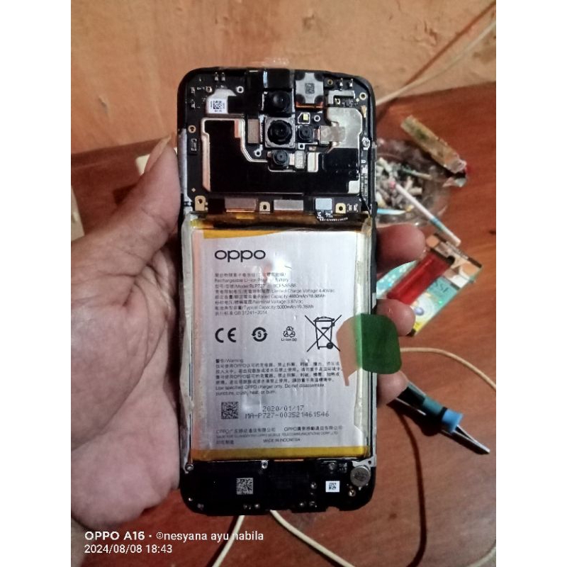 Opo A9 2020 Ram 8/128 GB minus baca deskripsi