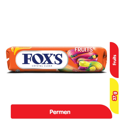 

Fox's Crystal Clear Permen Buah-buahan 37 g