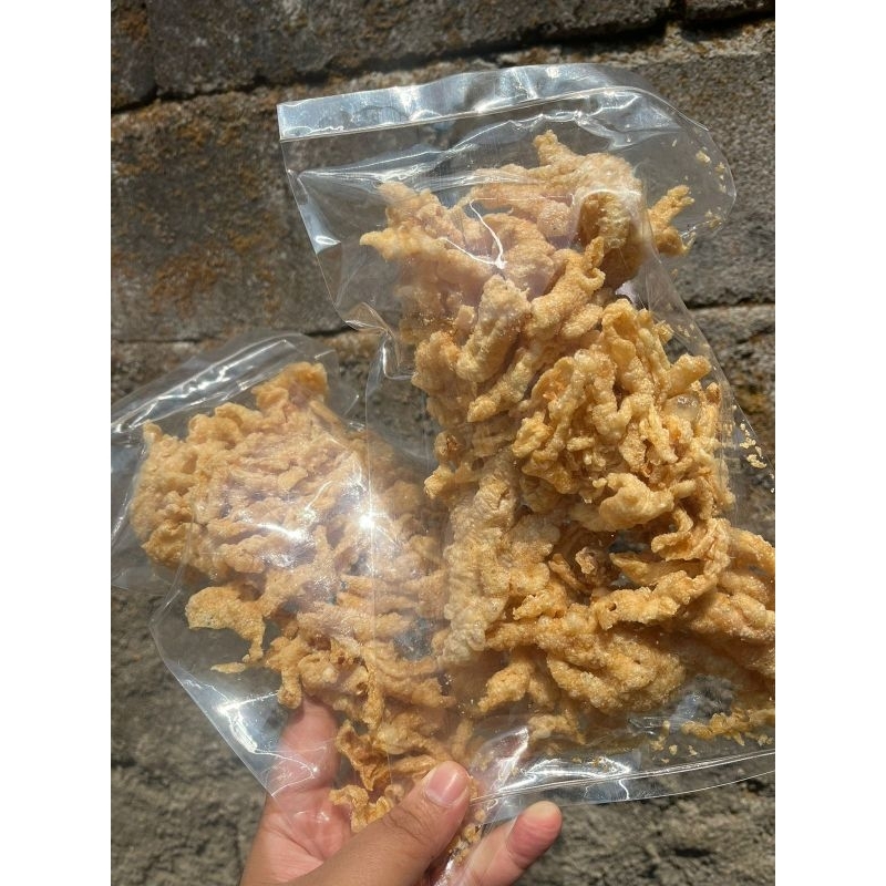 

KERIPIK CEKER AYAM TANPA TEPUNG CAKAR AYAM 100GR TERMURAH