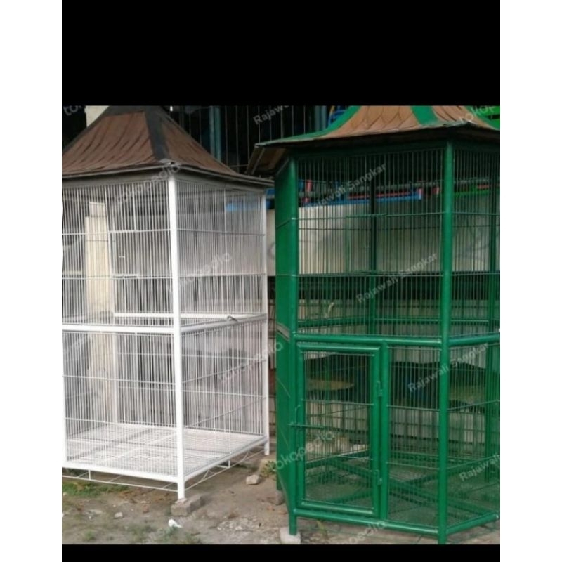 Sangkar kandang ternak Aviari burung Lovebird macaw dll