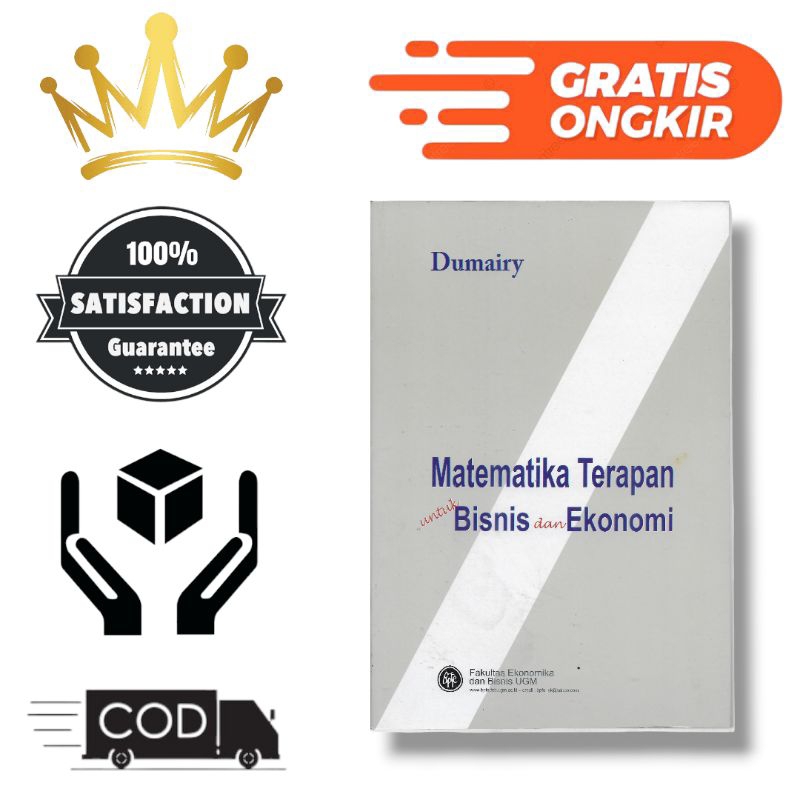 Buku Matematika Terapan Untuk Bisnis Dan Ekonomi -Dumairy