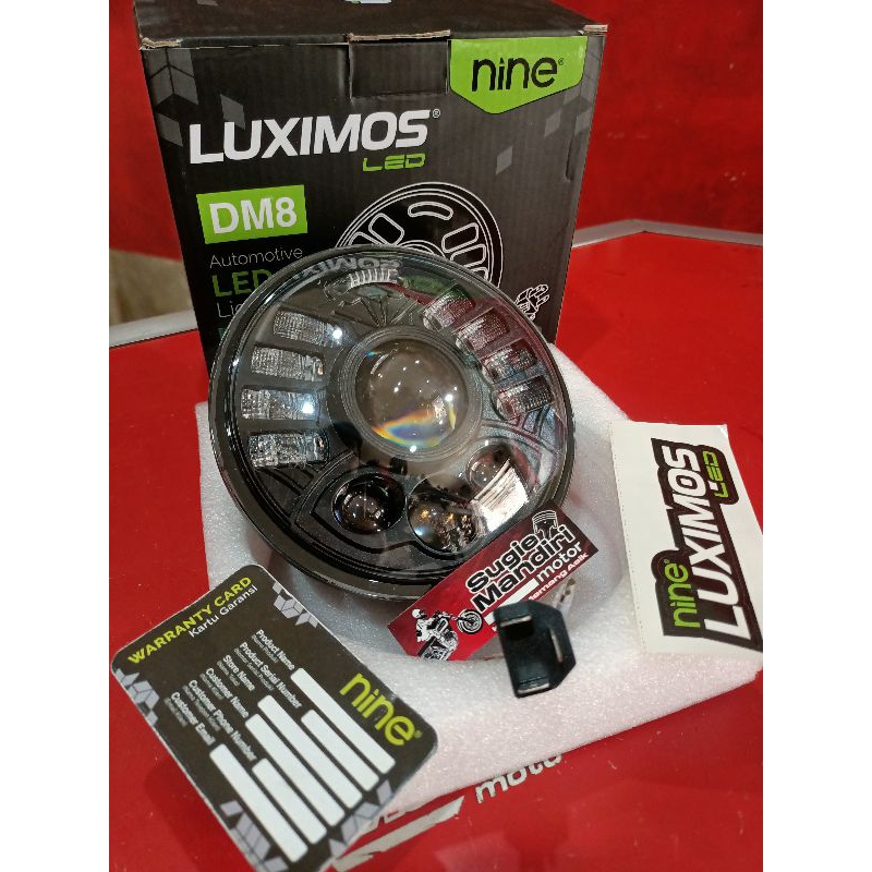 daymaker biled 5,75inch dm8 luximos 5,75inch biled daymaker dm8 luximos