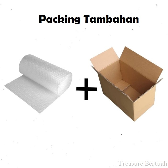 

Packing Tambahan untuk pemesanan - Extra Packing - Dus - Kardus Packing Tambahan Plus Bubble