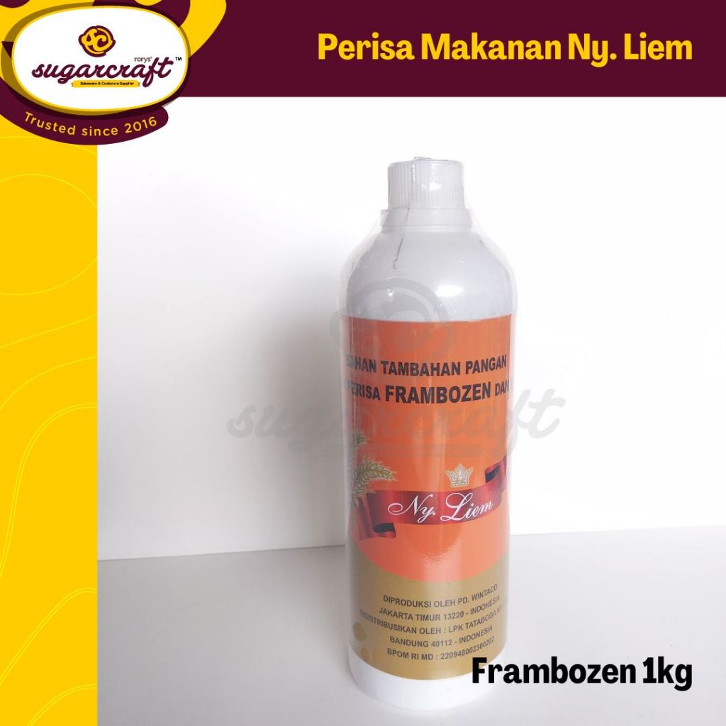 

Perisa/pasta kue Ny. Liem Frambozen 1kg