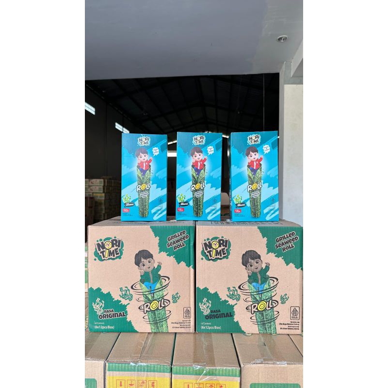 

Nori Time Roll rumput laut kemasan box 12 * 3gr