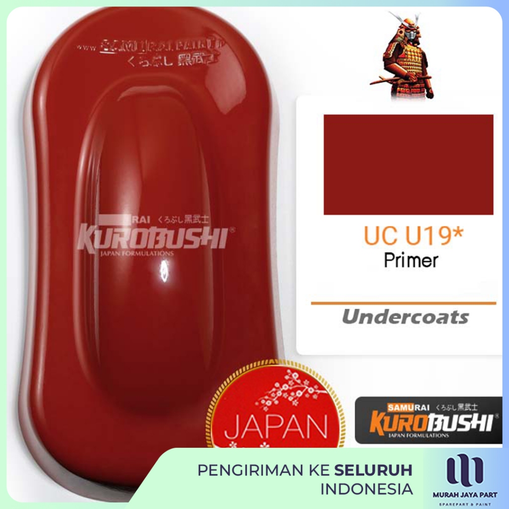 CAT DASAR UNDERCOATS VARIAN TERLENGKAP SAMURAI PAINT