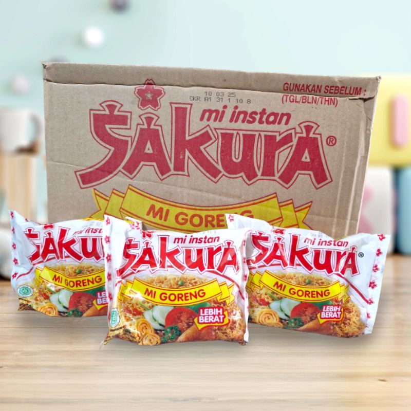 

(1 Dus isi 40 pcs) Mie Goreng Sakura