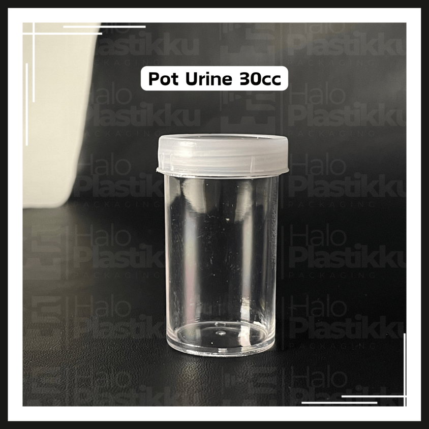 pot urine 30cc / pot salep 30ml / pot plastik 30cc