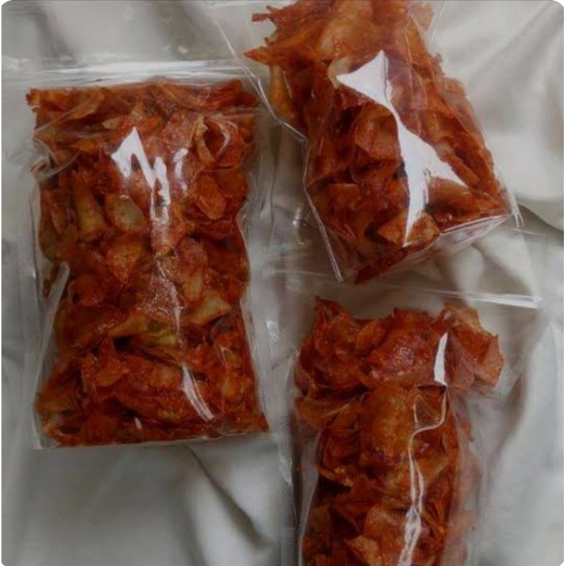 

Keripik Singkong Pedas Manis / Keripik Singkong Lengket /Jajanan Keripik