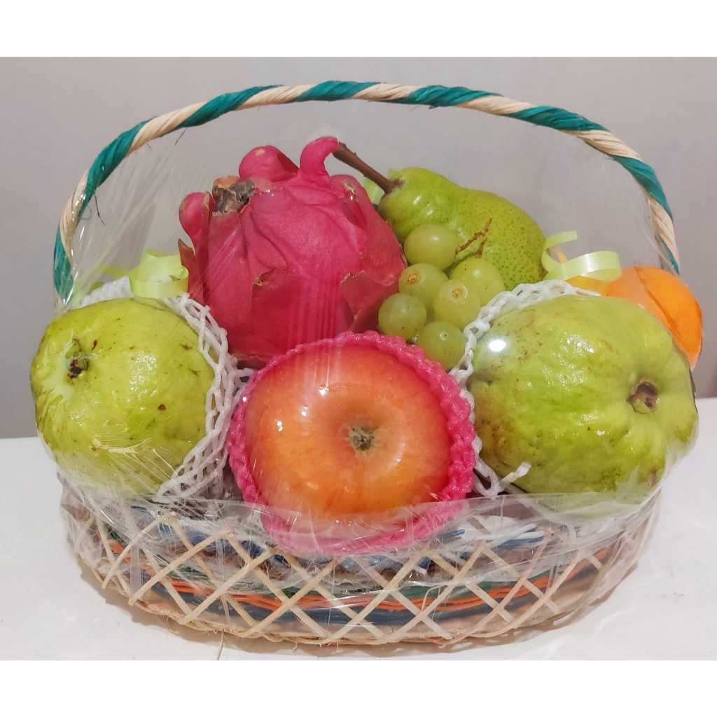 parcel buah / Bingkisan buah segar ukuran parcel 20 cm