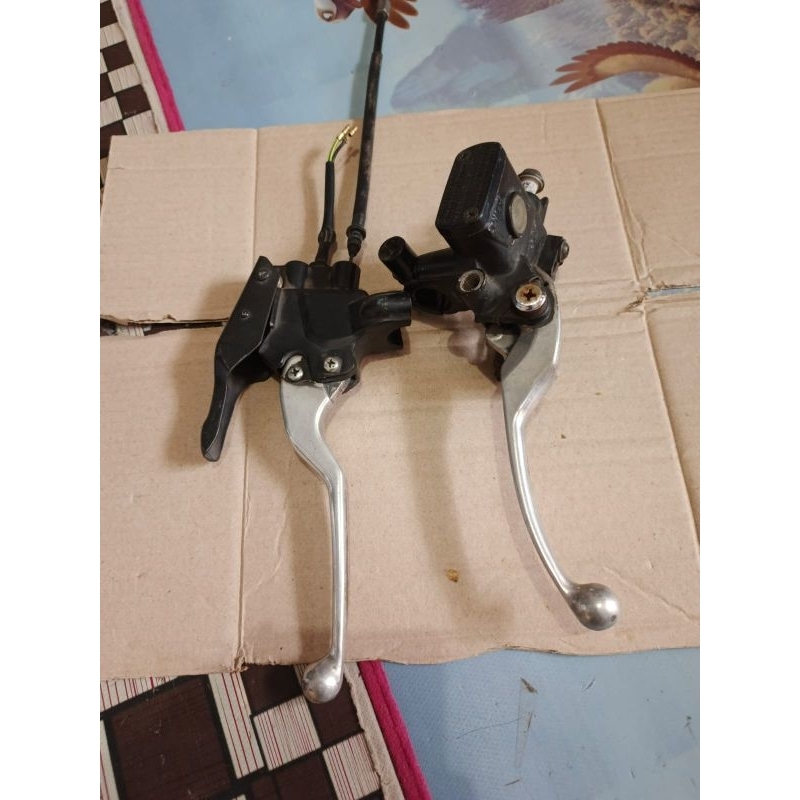 Master rem depan set rem kiri beat street scoopy new Vario 150 Fi led original copotan tabung oli re