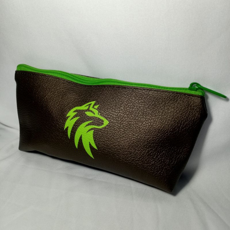 

MIX PENCASE | Kotak Pensil Karakter WOLF HIJAU