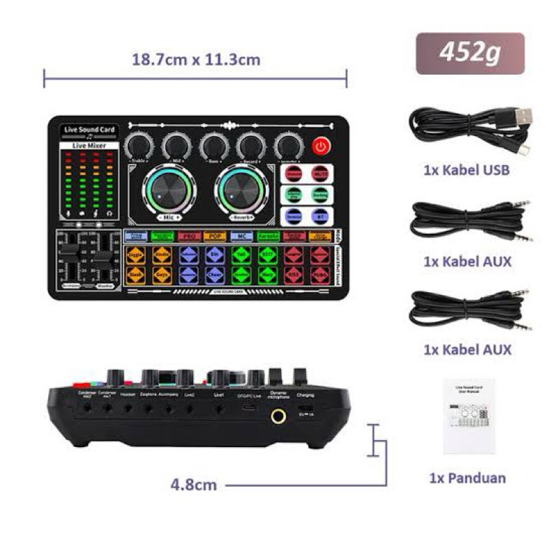 Bonkyo F999 soundcard second mulus