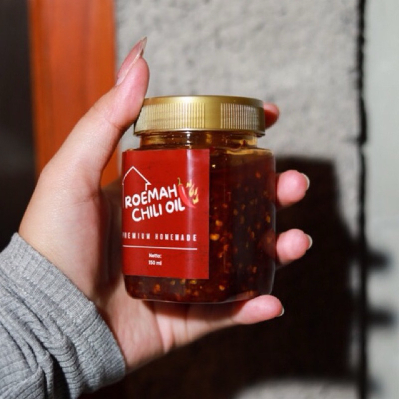 

500ML CHILI OIL PREMIUM HOMEMADE BY ROEMAH CHILI OIL