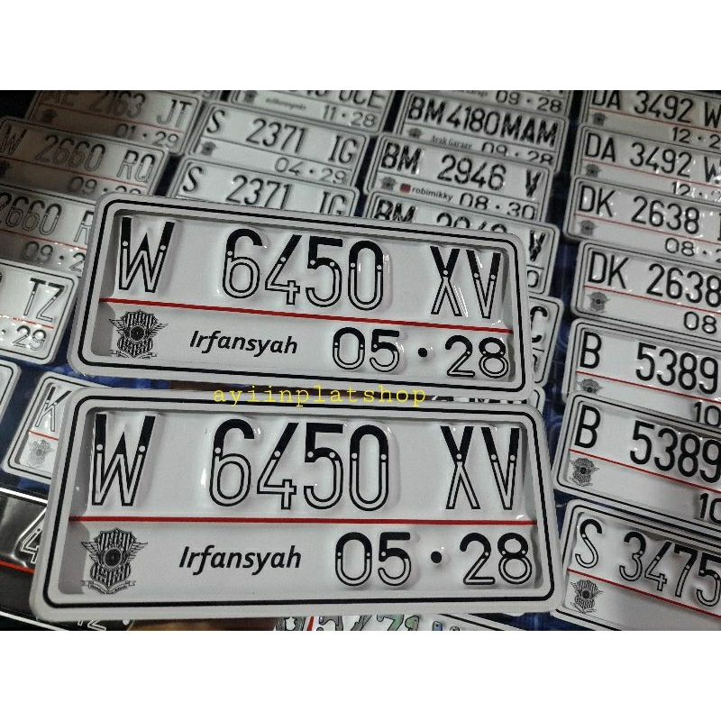 Plat Nomer Ackrilik Plat Mika Putih Plat Putih Plat Terbaru Plat Terlaris Plat Murah