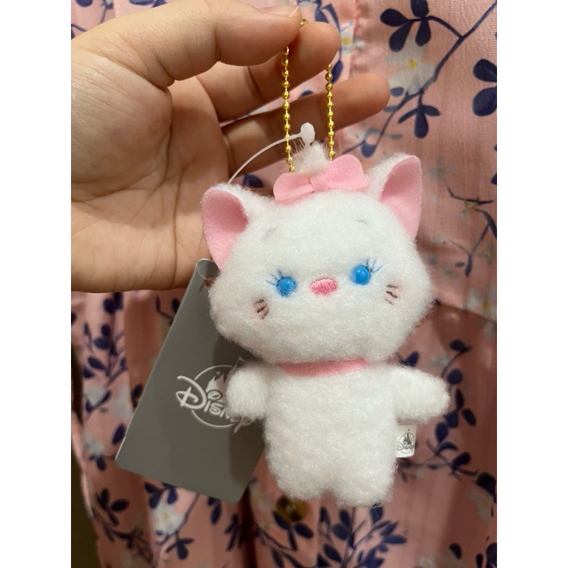 Ganci Chibi Marie Cat Disney Store Japan New Tag Gantungan Boneka Marie Cat berdiri Bag Charm Marie 