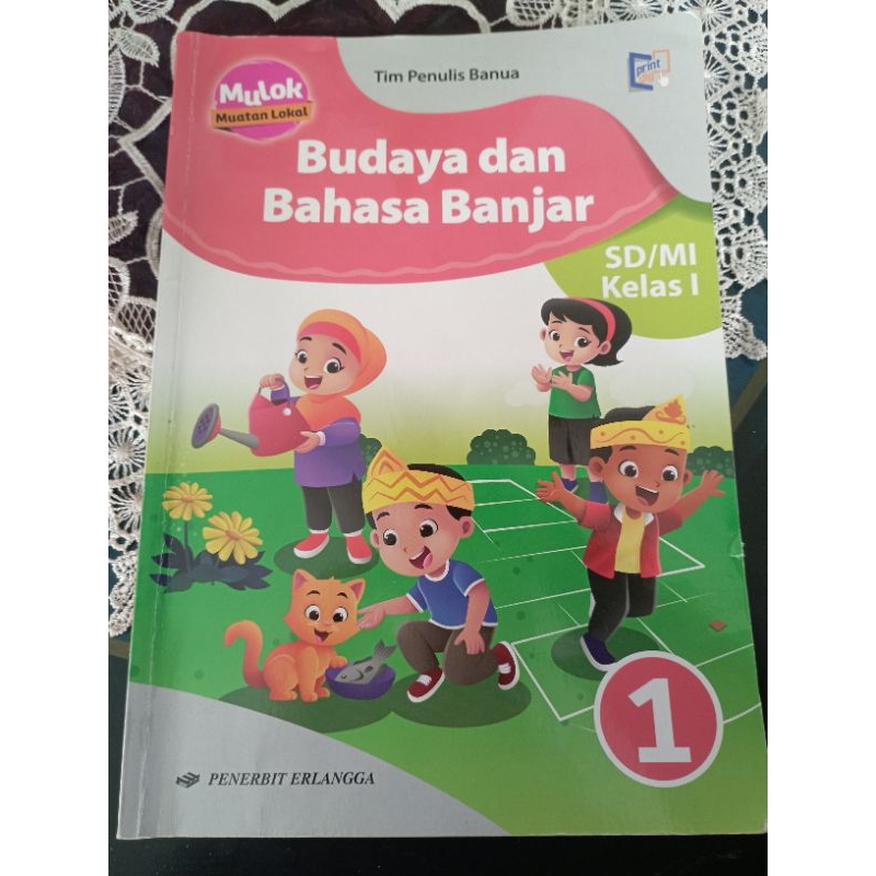 Buku Paket Budaya dan Bahasa Banjar SD/MI Kelas 1
