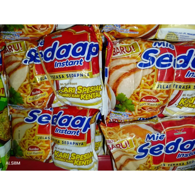 

ISI 5 PCS - MIE INSTAN MURAH PROMO - MIE SEDAAP RASA KARI SPESIAL - MURAH - PROMO GRATIS ONGKIR
