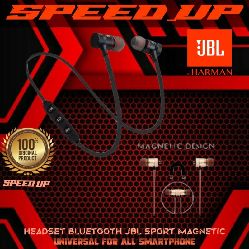 Headaet Earphone JBL Bluetooth Sport