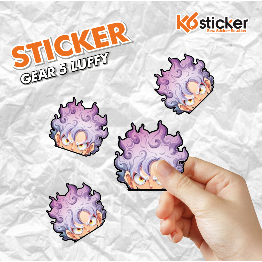 

Sticker KEPALA LUFFY NIKA Print