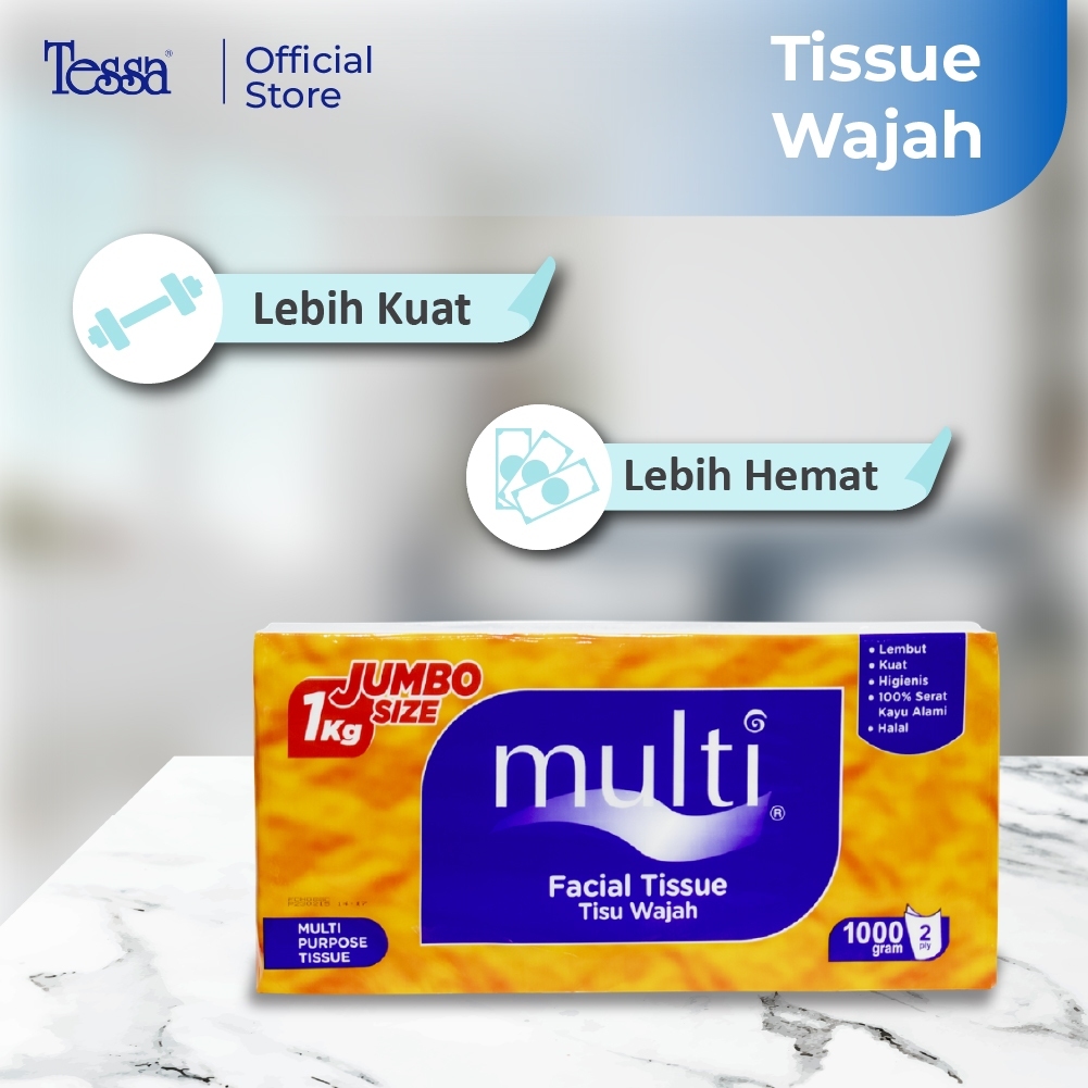 Tisu Wajah Multi 1 kg
