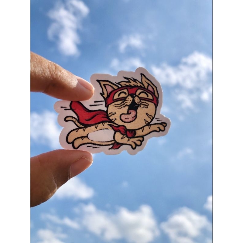 

Pintooku Studio Sticker Cute Cat - Stiker Kucing Lucu Die Cut - Stiker Laptop