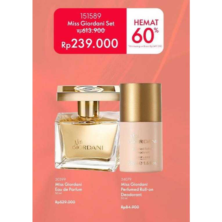 Miss Giordani Set Parfum Oriflame