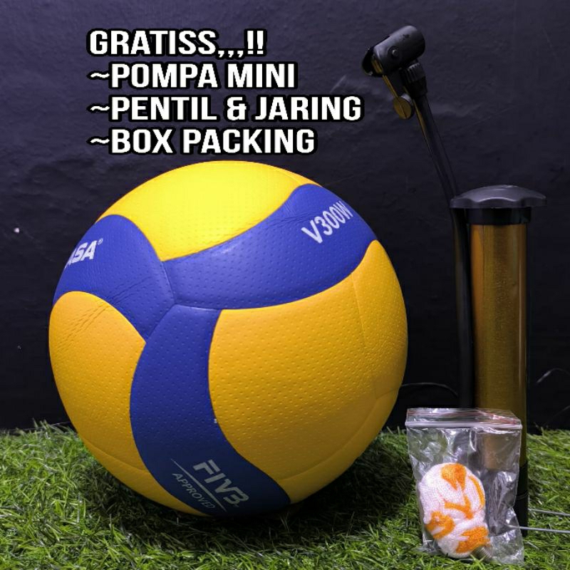 Bola Voli Bola MIKASA SUPERGOLD PROLIGA Original Pres Size 5