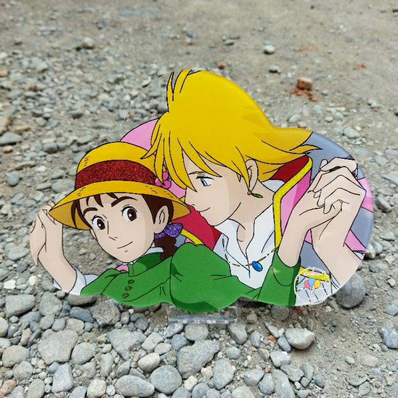 [Pre-Order Chat Toko] 「A5」 Glass Painting Custom Lukisan Kaca Lukisan Akrilik Custom  Anime/Manga/Ma