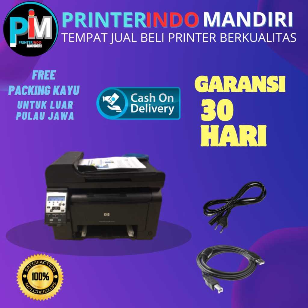 Hp laserjet pro 100 M175nw printer hp second hasil lelangan kantor murah