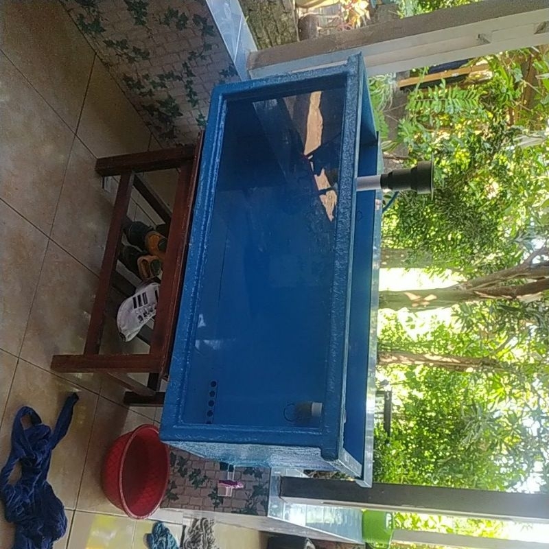 kolam fiber kaca ukuran 150*50*50
