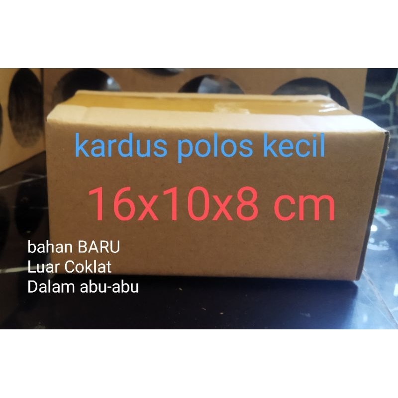 

kardus 16x10x8cm/Box polos kecil