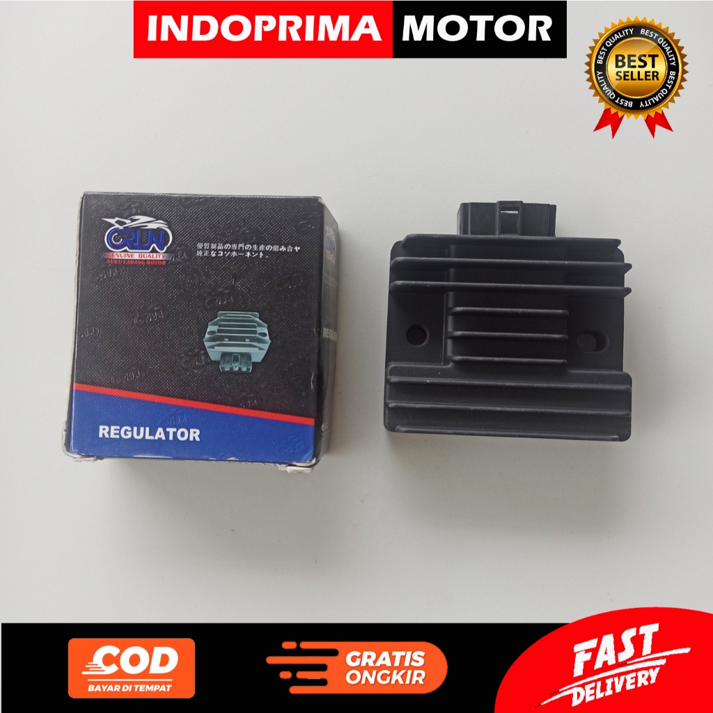 CRUN KIPROK M3 2BL. REGULATOR YAMAHA MIO M3 2017. MIO 125. SOUL GT 125